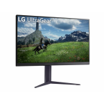 Монитор, LG 32GS85Q-B, 31.5" UltraGear Nano IPS 1ms, AG, 180Hz, 1000:1, 350cd/m2, QHD (2560x1440), AMD FreeSync, NVIDIA G-SYNC, HDR 10, DCI-P3 98%, USB, HDMI, DisplayPort, Headphone out, Height Adjustable,Tilt, Swivel, Black Монитор, LG 32GS85Q-B, 31.5" UltraGear Nano IPS 1ms, AG, 180Hz, 1000:1, 350cd/m2, QHD (2560x1440), AMD FreeSync, NVIDIA G-SYNC, HDR 10, DCI-P3 98%, USB, HDMI, DisplayPort, Headphone out, Height Adjustable,Tilt, Swivel, Black