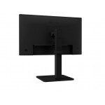 Монитор, LG 24BA550-B, 23.8" IPS LED AG, 200cd/m2, Full HD 1920x1080, 100Hz, sRGB 95% , D-Sub, Display Port, HDMI, USB 5 Gbps, Speaker 2W x 2, Tilt, Height, Swivel, Pivot, Reader Mode, LG Switch app, Black