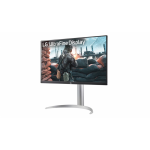 Монитор, LG 27UP650K-W, 27" UHD 4K IPS AG, DCI-P3 95%, UltraFine, 5ms, 1200:1, Mega DFC, 400 cd/m2, 3840x2160, HDR 10, VESA Display HDR 400, HDMI, DisplayPort, Headphone out, Height Adjustable,Pivot Tilt
