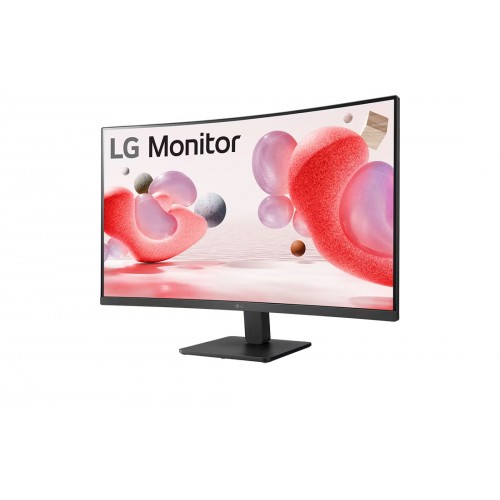 Монитор, LG 32MR50C-B, 31.5" VA, Curved Display, 5ms (GtG at Faster), 100Hz, 3000:1, Dynamic Action Sync, 250 cd/m2, Full HD 1920x1080, sRGB 99%, AMD FreeSync, Flicker Safe, Reader Mode, D-Sub, HDMI, Headphone Out, Tilt, Black Монитор, LG 32MR50C-B, 31.5" VA, Curved Display, 5ms (GtG at Faster), 100Hz, 3000:1, Dynamic Action Sync, 250 cd/m2, Full HD 1920x1080, sRGB 99%, AMD FreeSync, Flicker Safe, Reader Mode, D-Sub, HDMI, Headphone Out, Tilt, Black