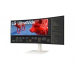 Монитор, LG 38WR85QC-W, 37.5" UltraWide AG , Curved 21:9 IPS Panel, 1 ms (GtG), 1000:1, 450 cd/m2, WQHD+ (3840x1600), HDR600, DCI-P3 98% , 144Hz, USB Type-C, RJ45, Speacers 7Wx2, HDMI, DisplayPort, KVM, PBP, PIP, Tilt, Black