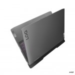 Лаптоп Lenovo LOQ 15APH8, 15.6", Full HD, AMD Ryzen 5 7640HS (4.3/5.0 GHz, 16M), NVIDIA RTX 4050 6GB GDDR6 DLSS 3, 16 GB, 1 TB SSD - 82XT00ABBM