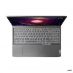 Лаптоп Lenovo LOQ 15APH8, 15.6", Full HD, AMD Ryzen 5 7640HS (4.3/5.0 GHz, 16M), NVIDIA RTX 4050 6GB GDDR6 DLSS 3, 16 GB, 1 TB SSD - 82XT00ABBM