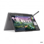 Лаптоп Lenovo Yoga 7 2-in-1 14AHP9, 14.0", Full HD+, тъчскрийн, AMD Ryzen 7 8840HS (3.3/5.1GHz, 16M), AMD Radeon 780M, 16 GB, 1 TB SSD - 83DK000SBM