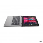 Лаптоп Lenovo Yoga 7 2-in-1 14AHP9, 14.0", Full HD+, тъчскрийн, AMD Ryzen 7 8840HS (3.3/5.1GHz, 16M), AMD Radeon 780M, 16 GB, 1 TB SSD - 83DK000SBM