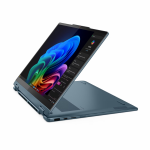 Лаптоп LENOVO Yoga 7 2-in-1 AMD Ryzen AI 5 340 14inch WUXGA OLED 400N Touch HDR 24GB DDR5 1TB PCIe W11H Tidal Teal, 83JR000YBM
