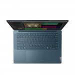 Лаптоп Lenovo Yoga Pro 7 14IMH9, 14.5", 3K+, тъчскрийн, Intel Core Ultra 7 155H (0.9/4.8GHz, 24M), Intel Arc 8 Core, 32 GB, 1 TB SSD - 83E2000BBM