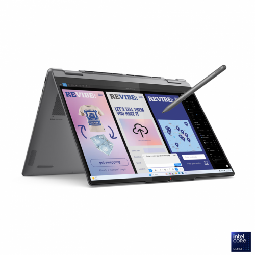 Лаптоп LENOVO Yoga 7 2-in-1 Intel Core Ultra 5 226V 14inch WUXGA OLED, 83JQ001KBM