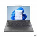 Лаптоп Lenovo Yoga 7 14ARP8, 14.0", Full HD+, тъчскрийн, AMD Ryzen 7 7735U (2.7/4.75GHz, 16M), AMD Radeon 680M, 16 GB, 1 TB SSD - 82YM001QBM