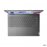 Лаптоп Lenovo Yoga 7 14ARP8, 14.0", Full HD+, тъчскрийн, AMD Ryzen 7 7735U (2.7/4.75GHz, 16M), AMD Radeon 680M, 16 GB, 1 TB SSD - 82YM001QBM
