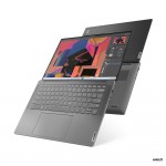Лаптоп Lenovo Yoga Slim 7 ProX, 14.5" 3k 120Hz, Ryzen 7 6800HS, 16GB, 1TB SSD, RTX 3050 4GB, Win 11 Home, Onyx Grey | 82TL000WBM