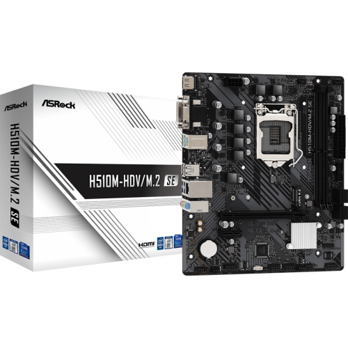 Дънна платка ASROCK H510M-HDV/M.2 SE / LGA1200