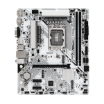Дънна платка ASROCK B760M-HDV/M.2 D4 S1700, 2x DDR4, 1x PCIe 4.0 x16, 1x VGA, 1x HDMI, 1x DP, mATX