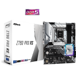 Дънна платка ASROCK Z790 PRO RS, 4xDDR5 8xSATA3 RAID HDMI DP 4xM2 GLAN 2xPCIEx16 2xPCIEx1