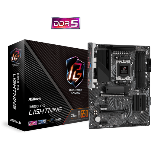 Дънна платка ASROCK B650 PG LIGHTNING / AM5