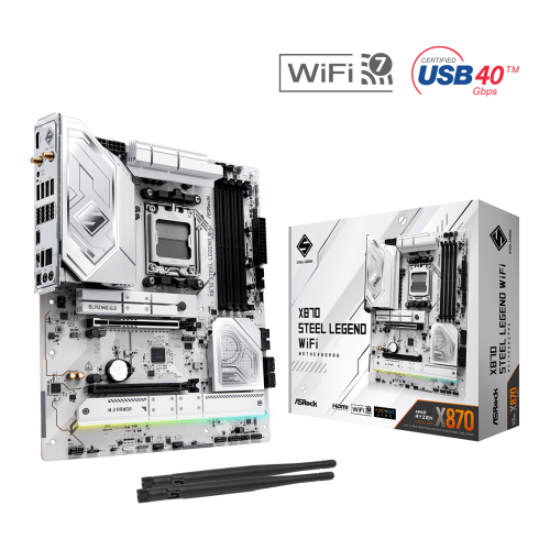 Дънна платка ASROCK X870 STEEL LEGEND WIFI / AM5