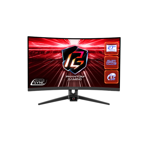 Гейминг монитор Asrock - Phantom PG27F15RS1A, 27", 240Hz, 1ms, VA, Curved Гейминг монитор Asrock - Phantom PG27F15RS1A, 27", 240Hz, 1ms, VA, Curved