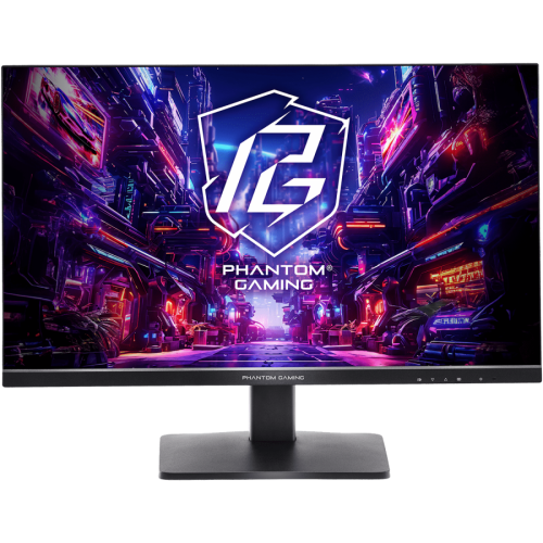 Гейминг монитор ASROCK 27" PG27QFT1B, QHD(2560x1440) IPS, Anti-Glare, 180 Hz, 99% sRGB, 1000:1, 16:9, 1ms, AMD FreeSync, Flicker-free, Tilt, 2x 2W Speakers, 2x HDMI 2.0, 1x DP 1.4, 1x Audio Jack