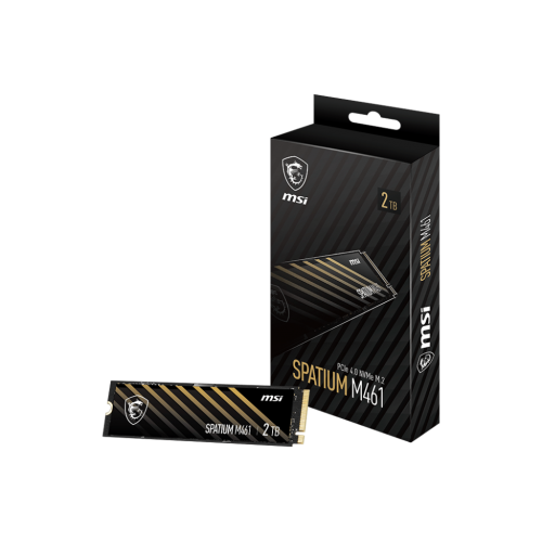 Твърд диск MSI SSD SPATIUM M461 2TB PCIE 4 Твърд диск MSI SSD SPATIUM M461 2TB PCIE 4