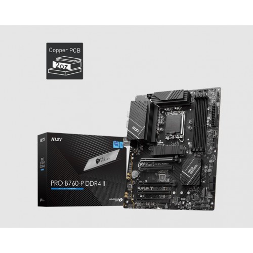 Дънна платка MSI PRO B760-P II, 911-7E29-002
