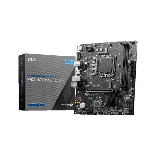 Дънна платка MSI PRO H610M-E DDR4 / LGA1700