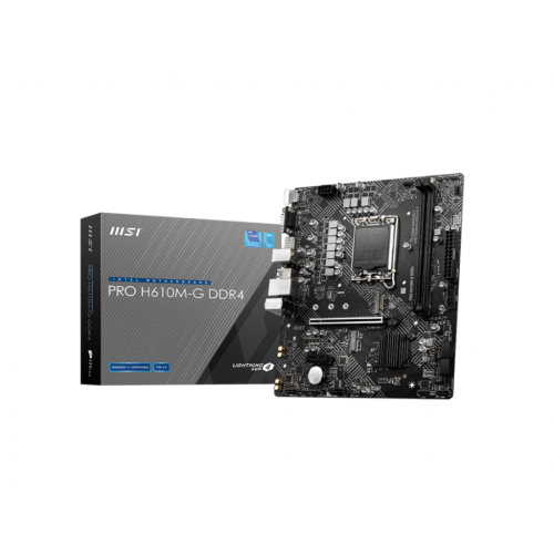 Дънна платка MSI PRO H610M-G DDR4, 911-7D46-013