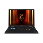 Лаптоп, MSI Raider A18 HX A9WJG, NVIDIA RTX 5090 24GB 1824 AI TOPS, Ryzen 9 9955HX3D Up to 5.4 GHz, 128 MB L3, 18" (3840x2400) MiniLED, 120Hz, 64GB DDR5, 2TB PCIe SSD, Wi-Fi 7, Windows 11 Home