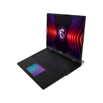 Лаптоп, MSI Titan 18HX A14VH, i9-14900HX, 18" 16:10 UHD+ (3840x2400), MiniLED, 120Hz, 100% DCI-P3, IPS-Level, RTX 4080 GDDR6 12GB, HM770, 64GB DDR5 (32GBx2), 2TB PCIe Gen4x4 SSD, Wi-Fi 7, Win 11 Pro, 9S7-182221-091
