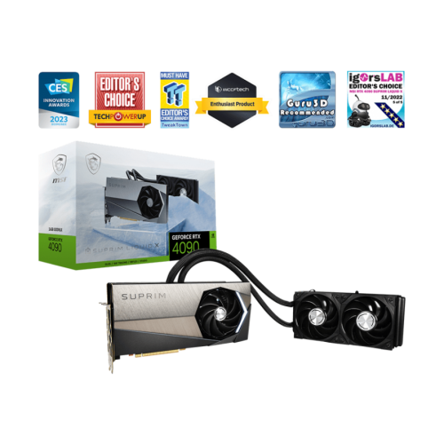 MSI RTX 4090 SUPRIM LIQUID X 24, 912-V510-068 MSI RTX 4090 SUPRIM LIQUID X 24, 912-V510-068
