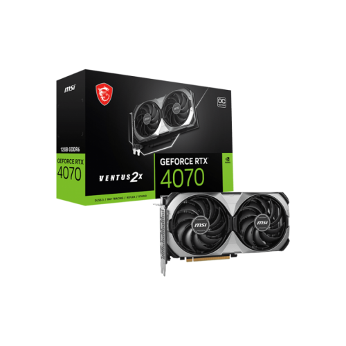 Видео карта MSI RTX 4070 VENTUS 2X E1 12G OC, 912-V512-018 Видео карта MSI RTX 4070 VENTUS 2X E1 12G OC, 912-V512-018