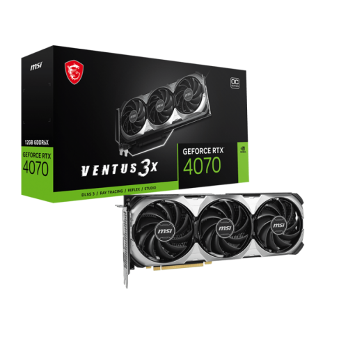 MSI RTX4070 VENTUS 3X E 12G OC MSI RTX4070 VENTUS 3X E 12G OC