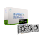 Видео карта MSI RTX 4070 TI SUPER GAMING X SLIM WHITE 16 GB, 912-V513-613