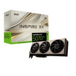 Видео карта MSI RTX 5070 TI 16 INSPIRE 3X OC, 912-V531-281 Видео карта MSI RTX 5070 TI 16 INSPIRE 3X OC, 912-V531-281