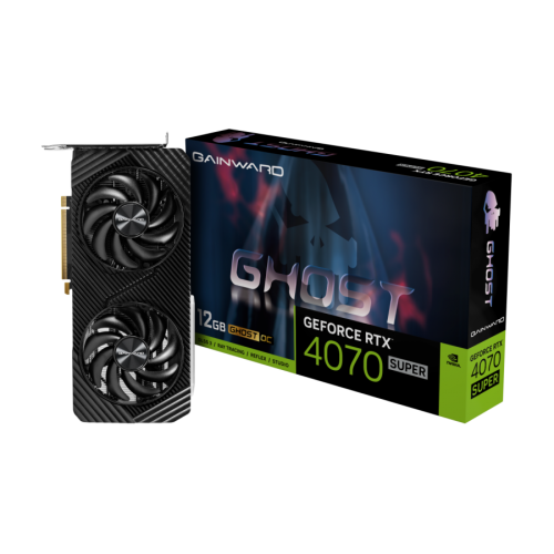 Видео карта GAINWARD RTX 4070 SUPER GHOST OC 12G, 4335 Видео карта GAINWARD RTX 4070 SUPER GHOST OC 12G, 4335