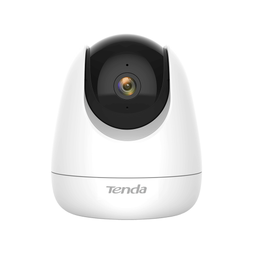 Камера за наблюдение Smart Tenda CP6, 360 градуса, 2K, 3MP, Функция Baby Монитор, Night Vision, Интелигентно откриване/проследяване, Two-Way Audio, Звукова и светлинна аларма, Card Micro-SD до 128GB, Бяла