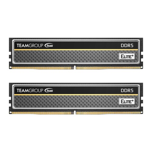 Памет 2X16GB DDR5 5600Mhz TEAM ELITE PLUS, Черна, TPBD532G5600HC46DC01