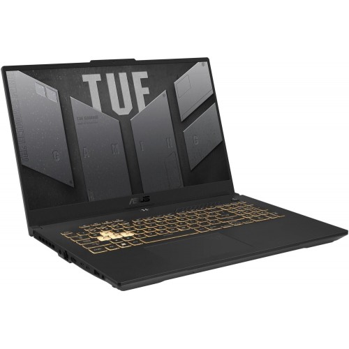 Лаптоп ASUS TUF Gaming F17 2022 FX707ZC4-HX014, 17.3", Full HD, Intel Core i5-12500H (1.8/4.5GHz, 18M), NVIDIA RTX 3050 4GB GDDR6, 16 GB, 512 GB SSD - 90NR0GX1-M000N0
