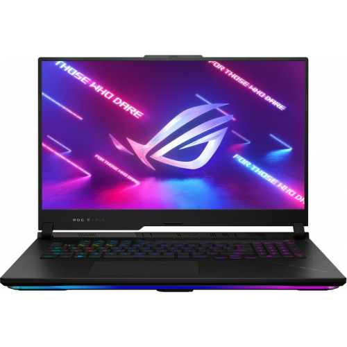 Лаптоп ASUS ROG Strix SCAR 17 2023 G733PZ-LL002W, 17.3", WQHD, AMD Ryzen 9 7945HX (2.5/5.4GHz, 64M), NVIDIA RTX 4080 12 GB GDDR6 DLSS 3, 32 GB, 1 TB SSD - 90NR0DC4-M000J0