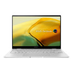 Лаптоп ASUS Zenbook 14 Flip UP3404VA-OLED-KN731X, 14.0", 2.8K, тъчскрийн, Intel Core i7-1360P (1.6/5.0GHz, 18M), Intel Iris Xe Graphics, 16 GB, 1 TB SSD - 90NB10E3-M00510