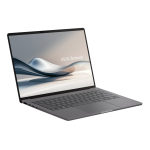 Лаптоп ASUS Zenbook A14, UX3407QA-QD306W, Snapdragon X X1 26 100 32GB 1TB 14'' WUXGA OLED Gray Win 11 Home, 90NB1502-M00UZ0