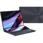 Лаптоп, Asus Zenbook Pro X OLED UX7602VI-OLED-ME951X, INTEL I9-13900H, 16" 4K (3840 x 2400) OLED 16:10 , LPDDR5 32GB (ON BD), 2TB PCIEG4 SSD, NVIDIA  RTX 4070 8GB,Num Pad, Win 11 Pro, Tech Black, 90NB10K1-M002W0