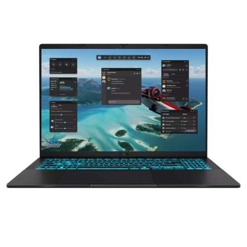 Лаптоп ASUS V16, V3607VU-RP330, Intel Core 5 Processor 210H 16GB 512GB RTX 4050 16'' WUXGA 144HZ Black, 90NB15Q1-M00RX0