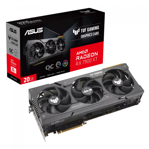 Видео карта ASUS TUF Gaming Radeon RX 7900 XT OC Edition 20GB GDDR6, 90YV0IV1-M0NA00 Видео карта ASUS TUF Gaming Radeon RX 7900 XT OC Edition 20GB GDDR6, 90YV0IV1-M0NA00