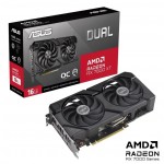 Видео карта ASUS Dual Radeon RX 7600 XT OC Edition 16GB GDDR6, 90YV0K21-M0NA00