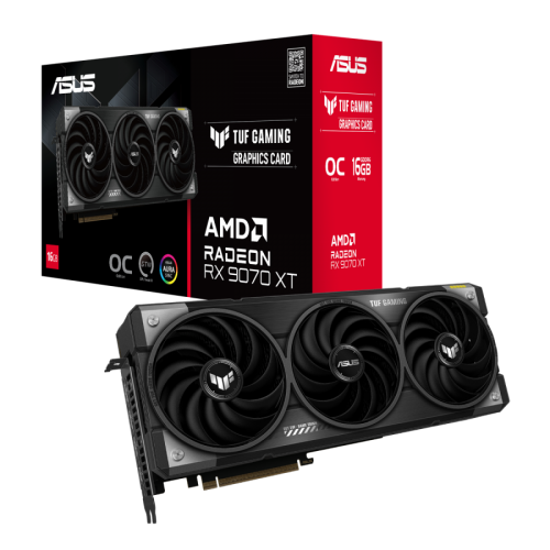 Видео карта ASUS TUF-RX9070XT-O16G-GAMING, 90YV0L70-M0NA00 Видео карта ASUS TUF-RX9070XT-O16G-GAMING, 90YV0L70-M0NA00