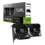 Видео Карта ASUS DUAL RTX 5060 OC 8GB, 90YV0N12-M0NA00 Видео Карта ASUS DUAL RTX 5060 OC 8GB, 90YV0N12-M0NA00