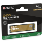 Твърд диск SSD EMTEC X410 4T M2 PCIE4 Твърд диск SSD EMTEC X410 4T M2 PCIE4