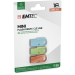 Флашка 3 Броя X 16GB EMTEC D250