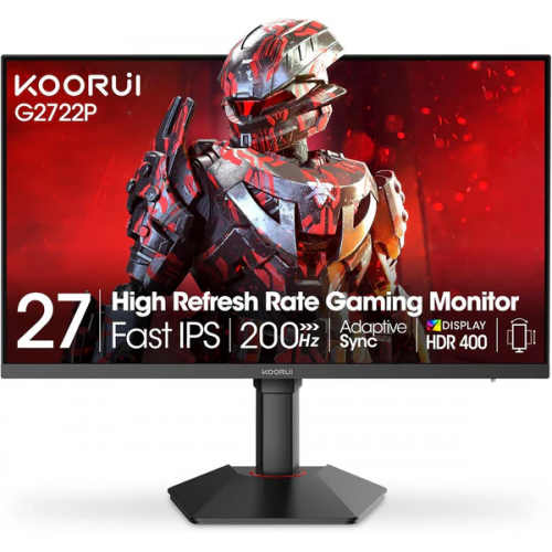 Монитор KOORUI 24 G2722P IPS QHD 200HZ Монитор KOORUI 24 G2722P IPS QHD 200HZ