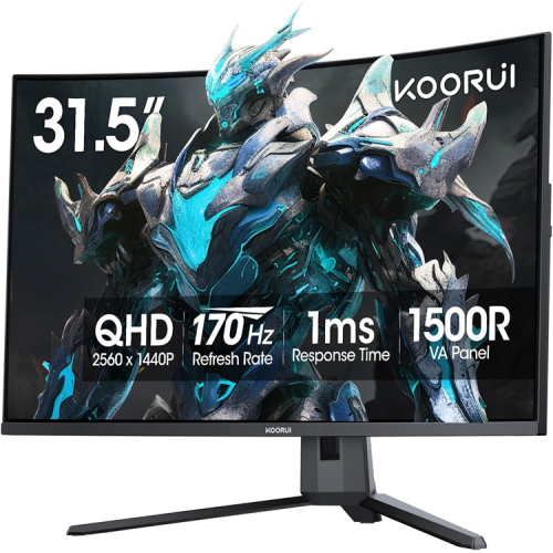 Монитор KOORUI 32 G3221S QHD 170HZ CUR Монитор KOORUI 32 G3221S QHD 170HZ CUR
